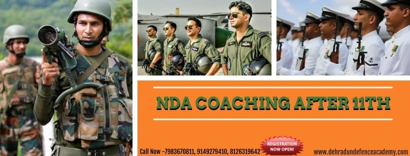 NDA Coaching after 11th in Dehradun